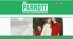 Desktop Screenshot of neilparrottfordelegate.org